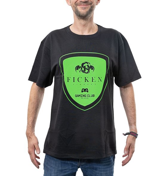 FICKEN Gaming Club T-Shirt vorne